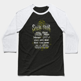 Sailor Moon Metal Tour - Rock Music Festival Baseball T-Shirt