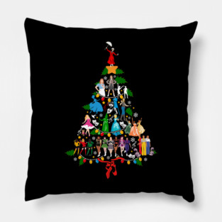 Women of Broadway Christmas Tree Pillow