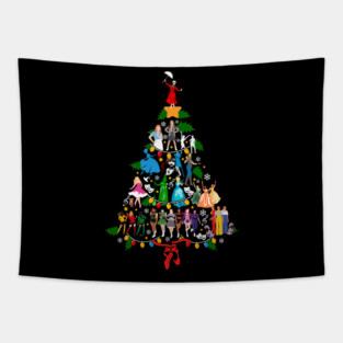 Women of Broadway Christmas Tree Tapestry