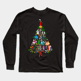 Women of Broadway Christmas Tree Long Sleeve T-Shirt