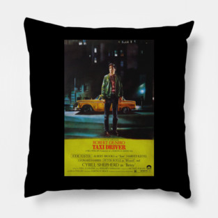 Taxi Driver Pillow
