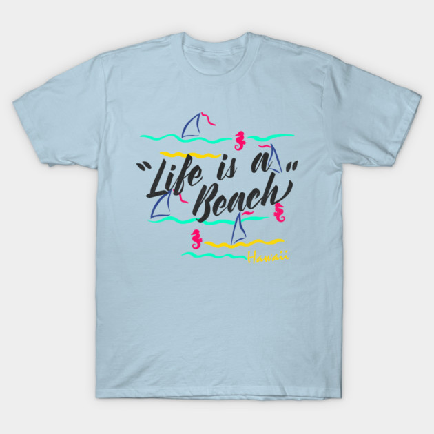 LIFE’S A BEACH Tシャツ LIFE'S A BEACH ライフズアビーチ LAB ロゴ プリント Tシャツ WHITE