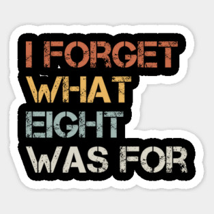 Violent Femmes I forget what 8 was for Sticker
