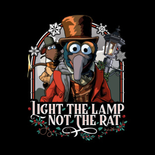 Muppet Christmas Carol - Light the Lamp Not the Rat Tote
