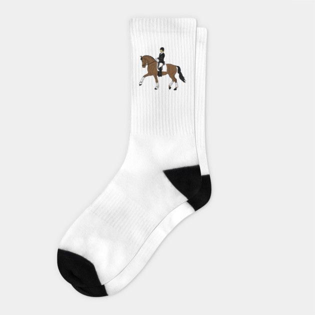 Dressage Rider Socks by DickinsonDesign