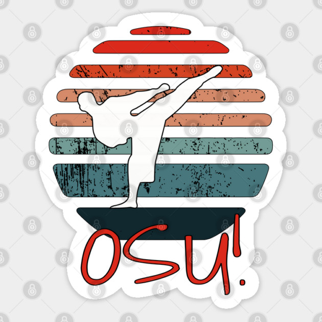 OSU! Sticker by DTNT Shirts