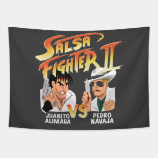 Salsa Fighter II Tapestry