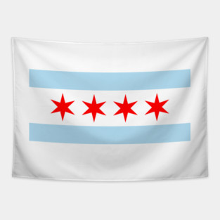 Chicago Flag Tapestry