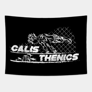 CALISTHENICS ATHLETE Tapestry