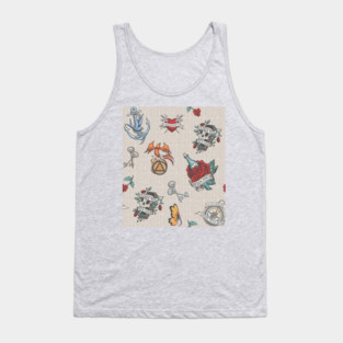 Recovery Tattoos Tank Top