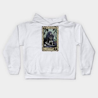 Death Card Kids Hoodie