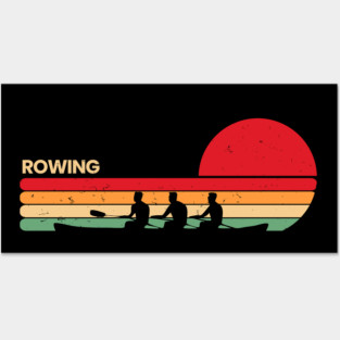 rowing Posters and Art