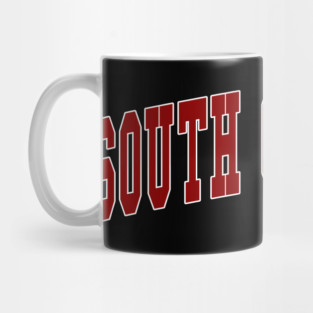 South Carolina - college university font letters text word football basketball baseball softball volleyball hockey love fan player christmas birthday gift for men women kids mothers fathers day dad mom vintage retro Mug