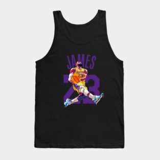 Lebron James Dunk Lakers Tank Top