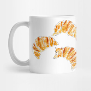 Croissant Cats Mug