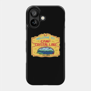 Welcome to camp crystal lake Phone Case