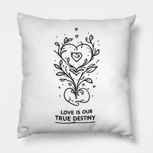 Love is our True Destiny Pillow
