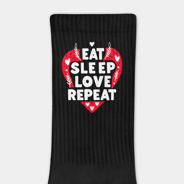 Eat Sleep Love Repeat by Frank Ring