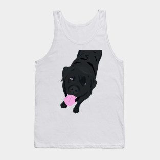 Black Labrador Tank Top