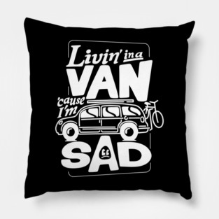 Sad Van Pillow
