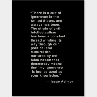 Cult of Ignorance Posters and Art