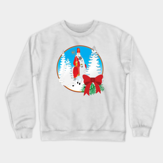 St Nicholas Crewneck Sweatshirt by DickinsonDesign