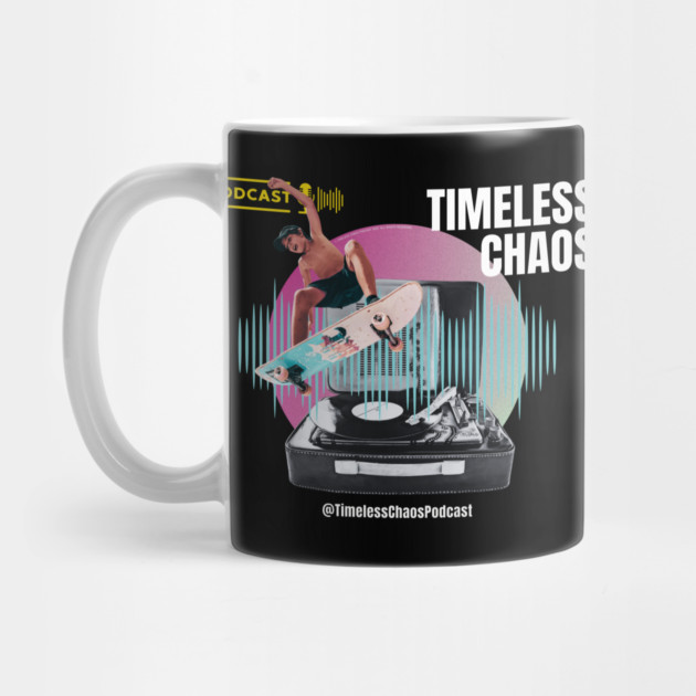 Timeless Chaos Podcast Skateboard Tee by Timeless Chaos