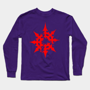 Eight-Pointed Star of Chaos Long Sleeve T-Shirt