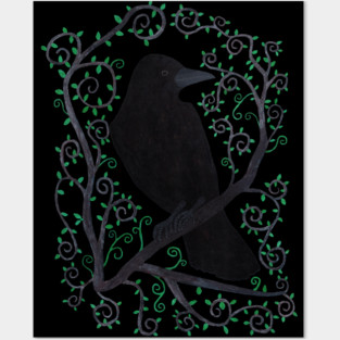 The Messenger - Celtic Raven (2023) Posters and Art