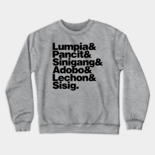 Filipino Foodie Crewneck Sweatshirt