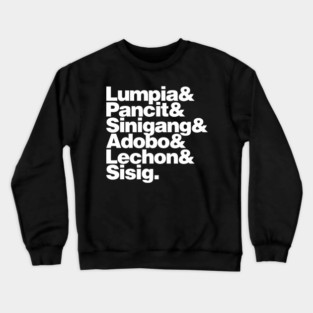 Filipino Foodie v2 Crewneck Sweatshirt