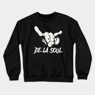 de la soul horn sign Crewneck Sweatshirt