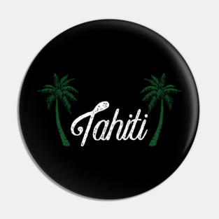 Tahiti island Pin