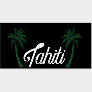 Tahiti island Posters and Art