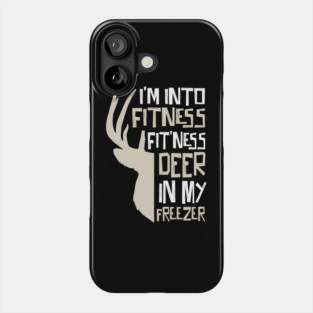Fitness Deer In My Mouth Phone Case