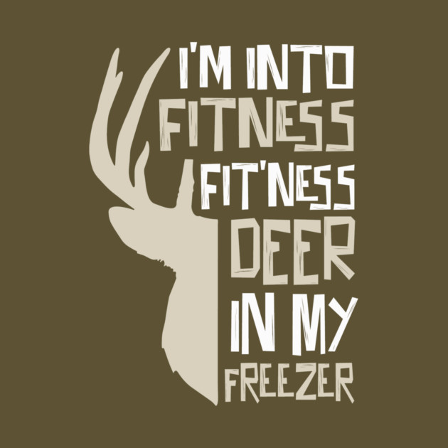 Fitness Deer In My Mouth by The WYLD Tribe
