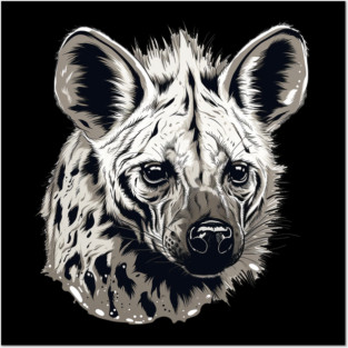 hyena Posters and Art