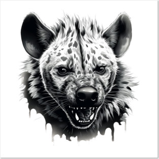 hyena Posters and Art