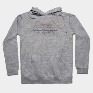 A Christmas Carol quote Hoodie
