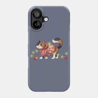 Festive Calico Cat Phone Case