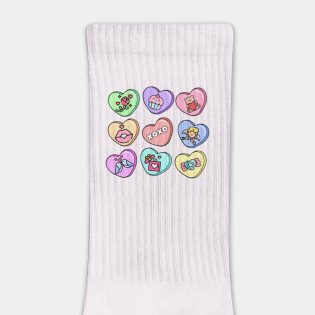 Valentine Candy Hearts by HolidayBug