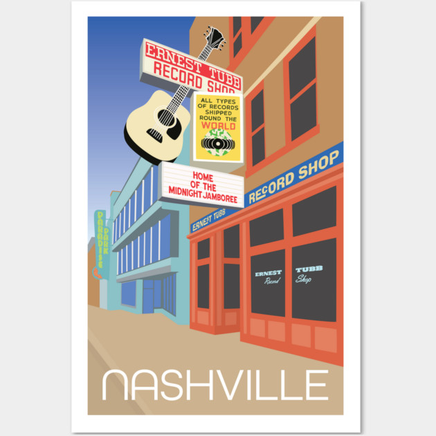 Nashville Tennessee Wall Art by staceycreek