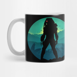 Alien Hunter 80s Movie Mug
