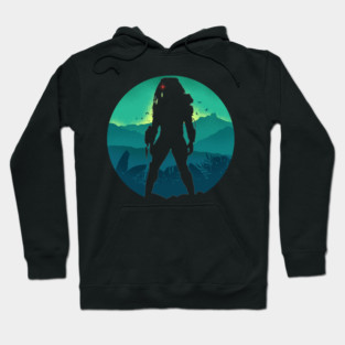 Alien Hunter 80s Movie Hoodie