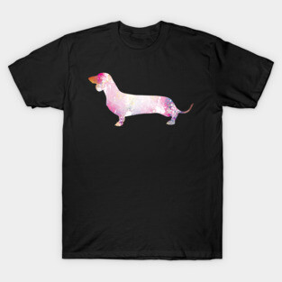 Paint Splash Dachshund T-Shirt