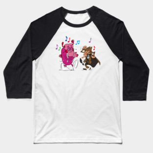Franken Berry & Count Chocula dancing Baseball T-Shirt