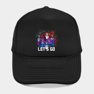 Gorilla Tag Let’s Go Monke Team T-Shirt VR Hat