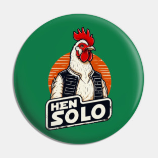 Han Solo Parody Pin