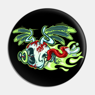 Gnarly Eye Pin