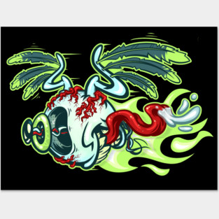 Gnarly Eye Posters and Art